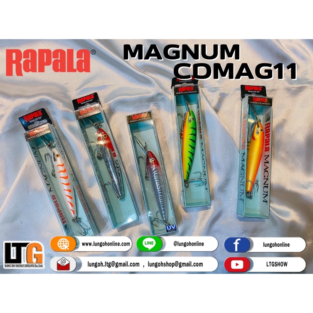 Leurre De Pêche Rapala Magnum CD-11-MAG-CG – Couleur Constant Guigo, Neuf En Boîte
