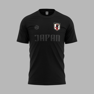 เสื้อยืด ลายทีมชาติญี่ปุ่น Jersey Blackout 2022 สําหรับผู้ชาย