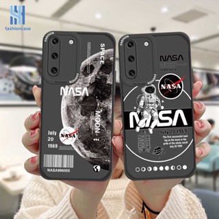 เคสโทรศัพท์ซิลิโคน TPU ลายอวกาศ NASA สําหรับ Samsung A51 A32 A52 A12 A03S A10S A50 A20S J7 Prime A02S A20 A72 A50S A10 A30S A52S A30 M12 M10 M01S