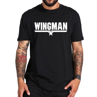 men tshirt Top Gun T shirt Wingman Tom Cruise Parody Drama Film Cool Breathable Soft EU Size 100% Cotton Vintag_09