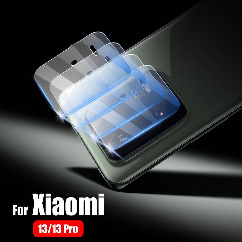 ฟิล์มกระจกนิรภัยกันรอยหน้าจอ เลนส์กล้องหลัง Hd สําหรับ Xiaomi Mi 13 13 