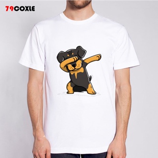 rottweiler เสื้อยืด [พร้อมส่ง ของถึงไทยแล้ว]แขนสั้น เสื้อยืดชาย หญิง man tee tshirt