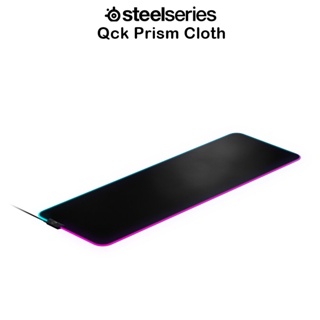 SteelSeries QcK Prism Cloth XL แผ่นรองเมาส์เกมมิ่งRGBเกรดพรีเมี่ยมจากเดนมาร์ก Size XL (ของแท้100%)