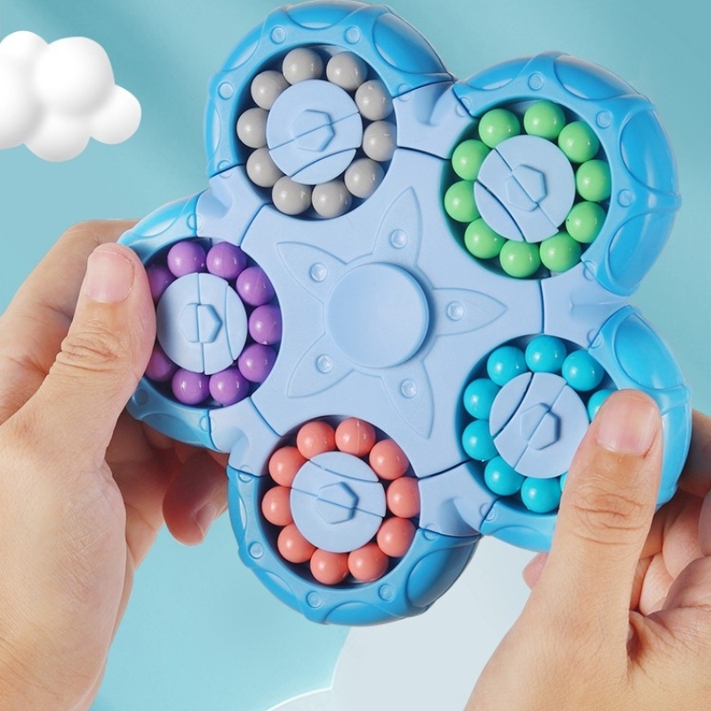 ของเล่นเด็ก-พร้อมส่งของเล่นเด็ก-ลูกบาศก์รูบิค-ฝึกพัฒนาการสมอง-ของเล่นเพื่อการศึกษา-สีฟ้า-สีชมพู-ส้ม