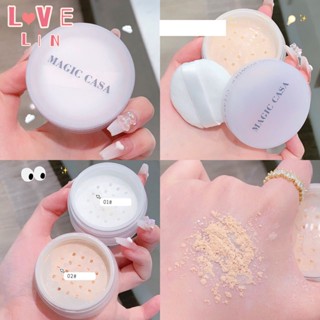 【Lovelin】MAGIC Casa แป้งฝุ่น ปกปิดควัน ไม่เป็นผงการ์ด ระบายอากาศ ชุ่มชื้น กันน้ํา ป้องกันเหงื่อ เพิ่มความสว่าง คอนซีลเลอร์ แป้งแต่งหน้า