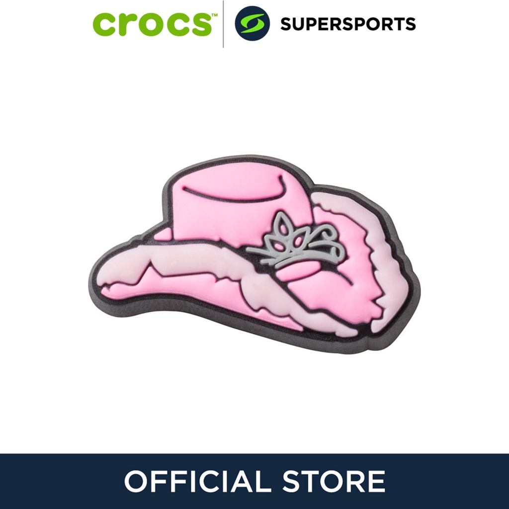 crocs-jibbitz-pink-cowboy-hat-ตัวติดรองเท้า