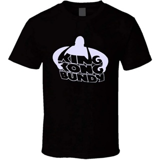 King Kong Bundy Retro Wrestling T Shirt Retro fun short-sleeved cotton mens round neck fashion popular youth_01