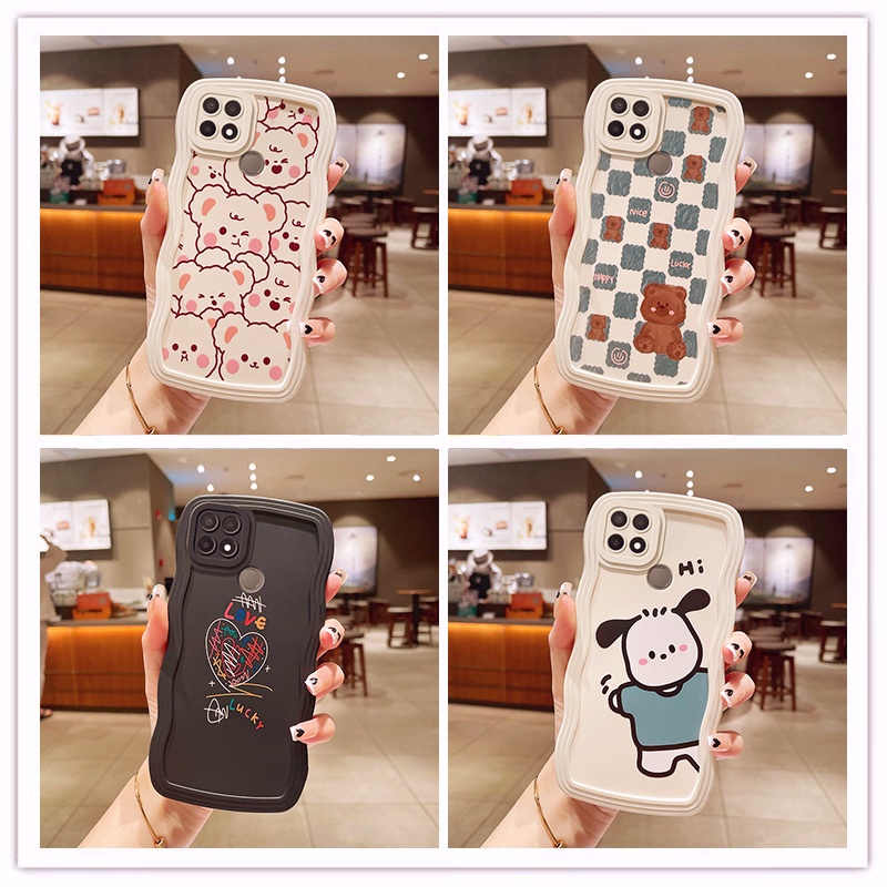 เคส-oppo-a15-เคส-oppo-a15s-เคสนิ่ม-ลายการ์ตูนคลื่น-สําหรับ-oppo-a15-เคส-oppo-a15s-case