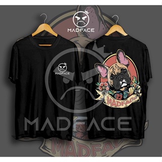 MAD FACE Ugly cute dog S14 T-shirt 2022 new design fashion trend round neck T gift_02