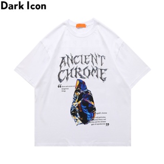Dark Icon Printed Mens T-shirt Summer Cotton Tshirts for Men Oversized Tee Shirts_04