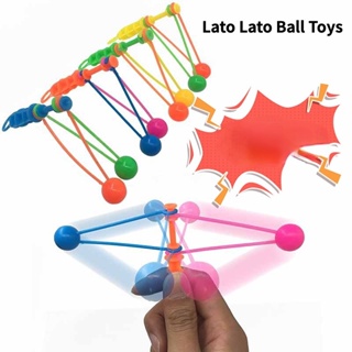 ของเล่นลูกบอล Latto Lato Kato Lato Viral Latto Etek Etek สุ่มสี สําหรับเด็ก