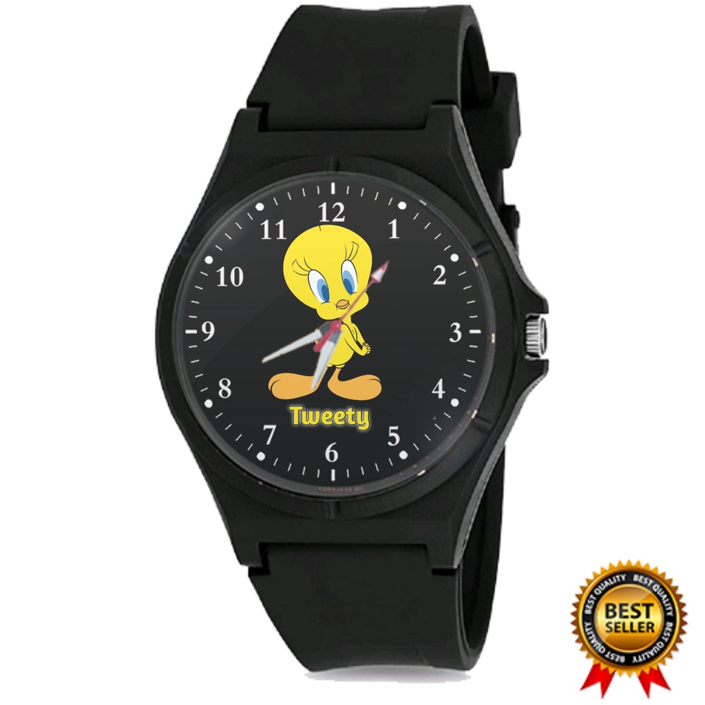 นาฬิกาข้อมือ-unisex-cool-tweety-สําหรับผู้ชาย-02