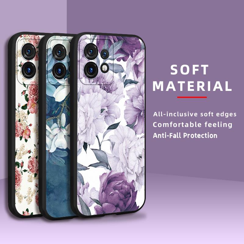 shockproof-waterproof-phone-case-for-moto-x40-x40-profrosted-full-wrap-cute-silicone-anti-knock-soft-case-cartoon-cover-fashion-design
