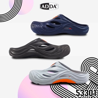 ADDA รุ่น 53301 รองเท้าลำลอง สำหรับผู้ชาย แบบสวม ทรงหัวโต ปิดหัว แท้100%