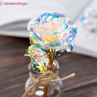 Adagu ดอกกุหลาบประดิษฐ์ 24k สีโรสโกลด์ สําหรับวันแม่