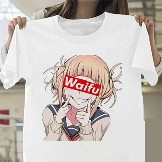 Womens Fashion Boku No Hero Academia  Himiko Toga Waifu T-shirts Lovely Cartoon Printed T-shirt_04