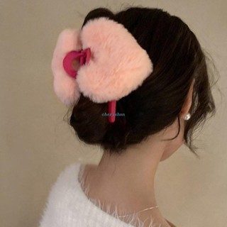 Ch*【พร้อมส่ง】กิ๊บติดผม ตุ๊กตาหัวใจน่ารัก ตกแต่งผม สําหรับผู้หญิง ผมหนา