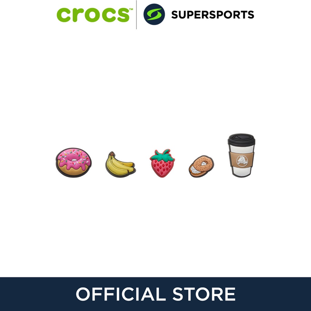 ภาพหน้าปกสินค้าCROCS Jibbitz Breakfast 5-Pack ตัวติดรองเท้า ที่ติดรองเท้า ตุ๊กตาติดรองเท้า จากร้าน crocs_officialstore บน Shopee
