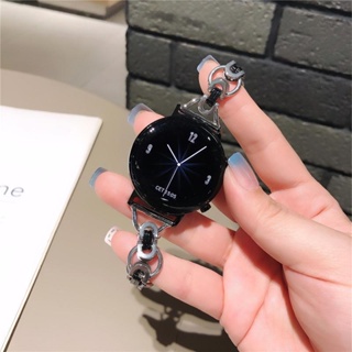 สายนาฬิกาข้อมือ สายโซ่โลหะ ปรับขนาดได้ สําหรับสมาร์ทวอทช์ Watch Gt Galaxy Watch และนาฬิกาอื่น ๆ ขนาด 20 มม. 22 มม.