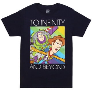 Toy Story to Infinity and Beyond Adult Men T-Shirt Short sleeve round collar_05