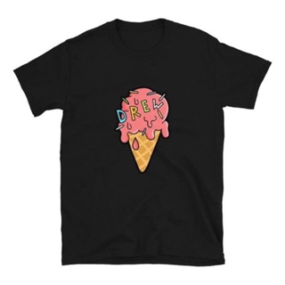 Drew Ice cream Aesthetic minimalist T-shirt Statement Tess unisex high quality_01