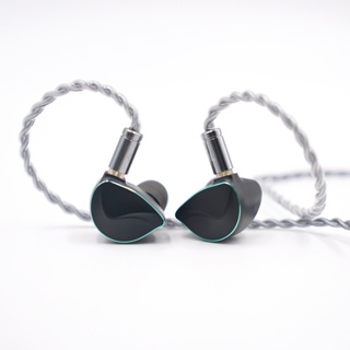 BQEYZ Winter Earphone HiFi Dynamic Driver PZT Bone Conduction In-Ear Monitor Wired Earbud with Detachable Cable Headphone