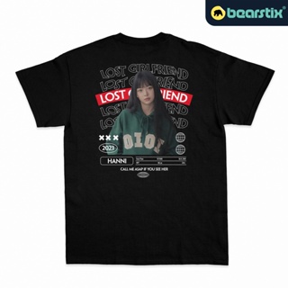 Bearstix - เสื้อยืด Hanni Pham - Kaos Lost Girlfriend - Baju Kpop - Tshirt NewJeans