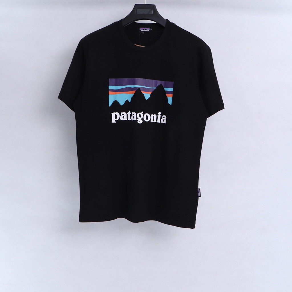 patagonia-patagonia-เสื้อยืดชายแขนสั้นแนวย้อนยุค