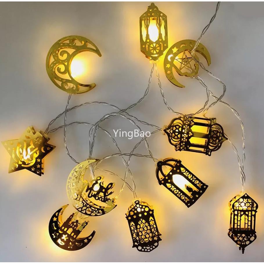 สายไฟหิ่งห้อย-led-รูปดวงจันทร์-และดาว-สําหรับตกแต่งบ้าน-วันรอมฎอน-2023