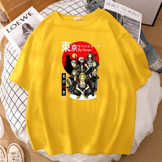 Tokyo Revenger Character Prints MenS T-Shirt Comfortable Casual T Shirt Fashion Crewneck Clothes Oversized S-Xxxl _07