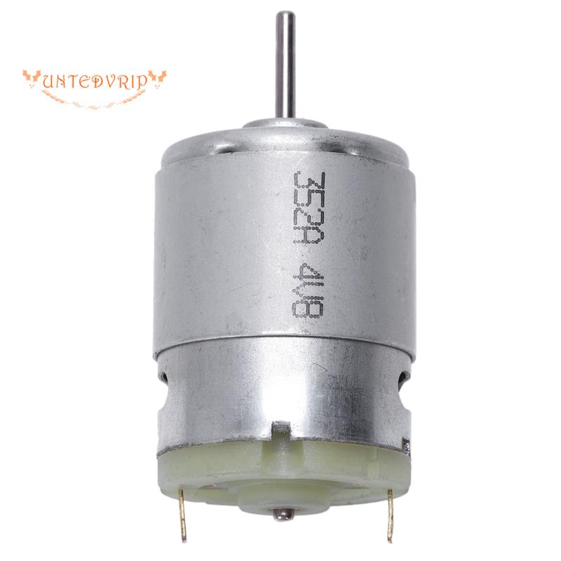 มอเตอร์ไมโคร RS380 DC 1.5-18V 30000RPM 38x28 มม. สีเงิน สําหรับโมเดลของ ...