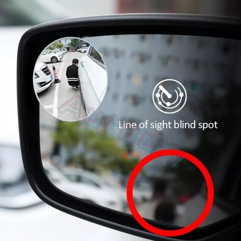 กระจกนูนติดรถยนต์-360-กระจกมองหลังมุมกว้าง-สําหรับยานพาหนะ