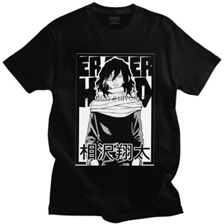 My Hero Academia Aizawa Shouta Tshirt Men Print T Japanese Anime Manga Tshirt Cotton Tees Gift Idea_04