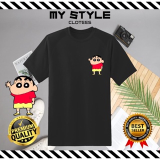 №✁**READY STOCK**SHIN CHAN Cartoon Printed Graphic Short Sleeves T-Shirt Fashion 01