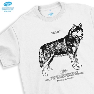 Vintage Style " HUSKY " เสื้อคอกลม Classic Unisex By Nothing Hills™_02