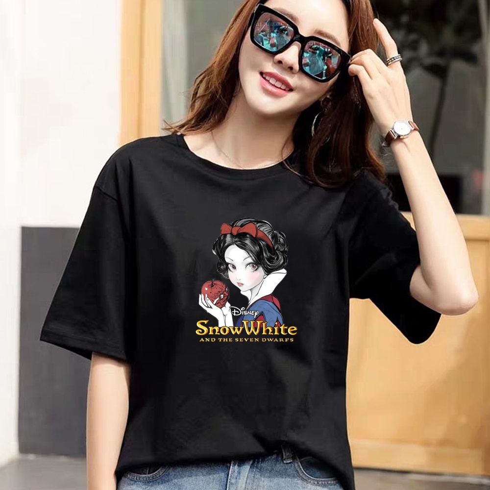 snow-white-unisex-printed-graphic-short-sleeves-t-shirt-tee-42623-01