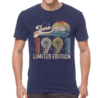 Mens Vintage Established Born In 1991 T-Shirt Novelty Birthday Tshirt Short Sleeve T Shirt  Cotton Tee Tops NEW T _03
