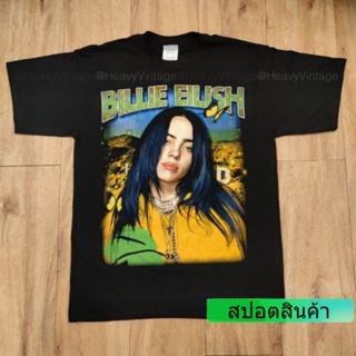 BILLIE EILISH BAD GIRL BOOTLEG เสื้อวง เสื้อทัวร์ งานผ้าดำสนิท