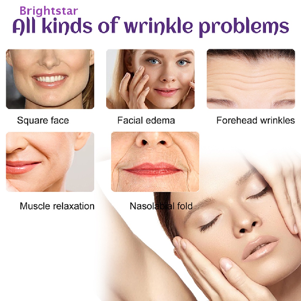 Brightstar 100 ชิ้น / เซต ทันที ยกกระชับใบหน้าและดวงตา เทปรูปตัว V