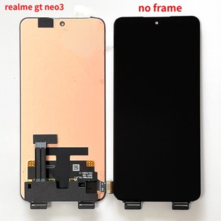 หน้าจอแสดงผล LCD และแผงดิจิไทเซอร์ RMX3561 RMX3560 สําหรับ Realme GT Neo3 Neo 3