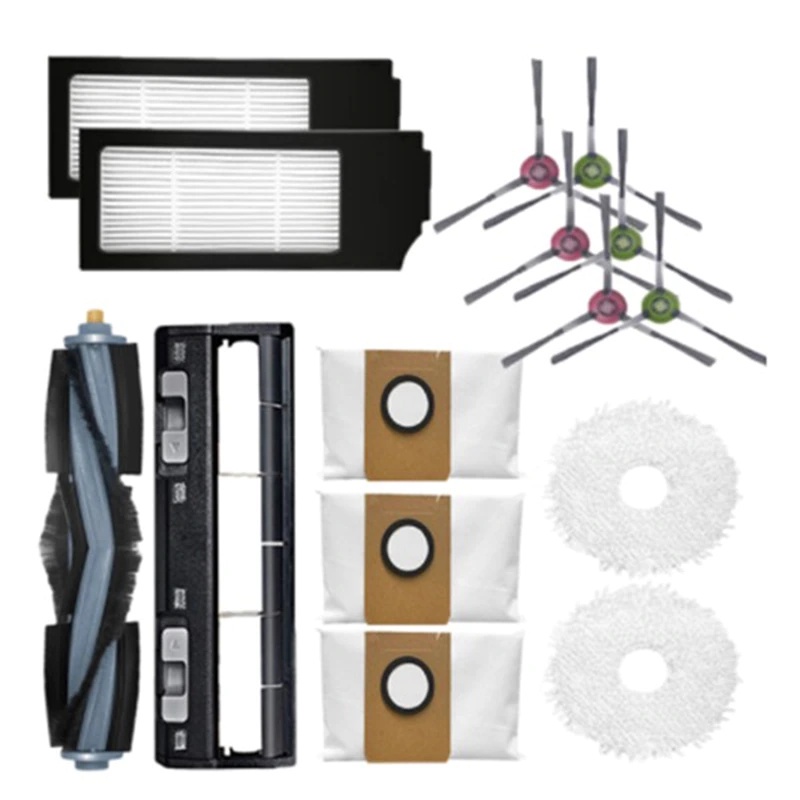 Kit D'accessoires De Rechange Pour Robot Aspirateur Ecovacs Deebot X1/T10 - Brosses, Filtres, Serpillières (26 Pièces) - 9
