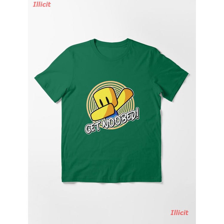 เสื้อยืดยอดนิยม-get-noobed-roblox-meme-dabbing-dab-hand-drawn-gaming-noob-gift-for-kids-essential-t-shirt-popular-03