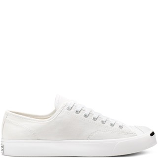 CONVERSE รองเท้าผ้าใบ SNEAKERS คอนเวิร์ส JACK PURCELL COTTON OX WHITE - 164057CU_CAWTXX