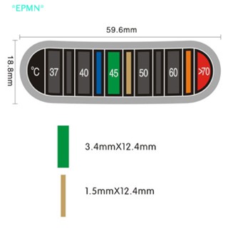 Epmn&gt; เครื่องวัดอุณหภูมิน้ํา 0-70 องศาเซลเซียส แบบพกพา กันน้ํา สําหรับบ้าน ห้องครัว