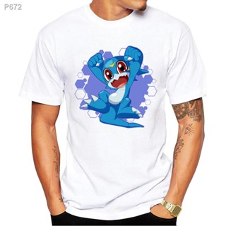 【Lowest price】✘☞Teehub Pokemon Design Veemon Chibi Digimon Printed Men T-Shirt Short Sleeve Tshirts_11_01