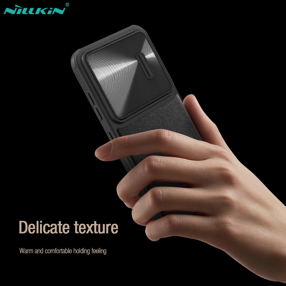 nillkin-เคสโทรศัพท์หนัง-tpu-กันกระแทก-ป้องกันเลนส์กล้อง-สีดํา-สําหรับ-samsung-galaxy-s23-s23-plus