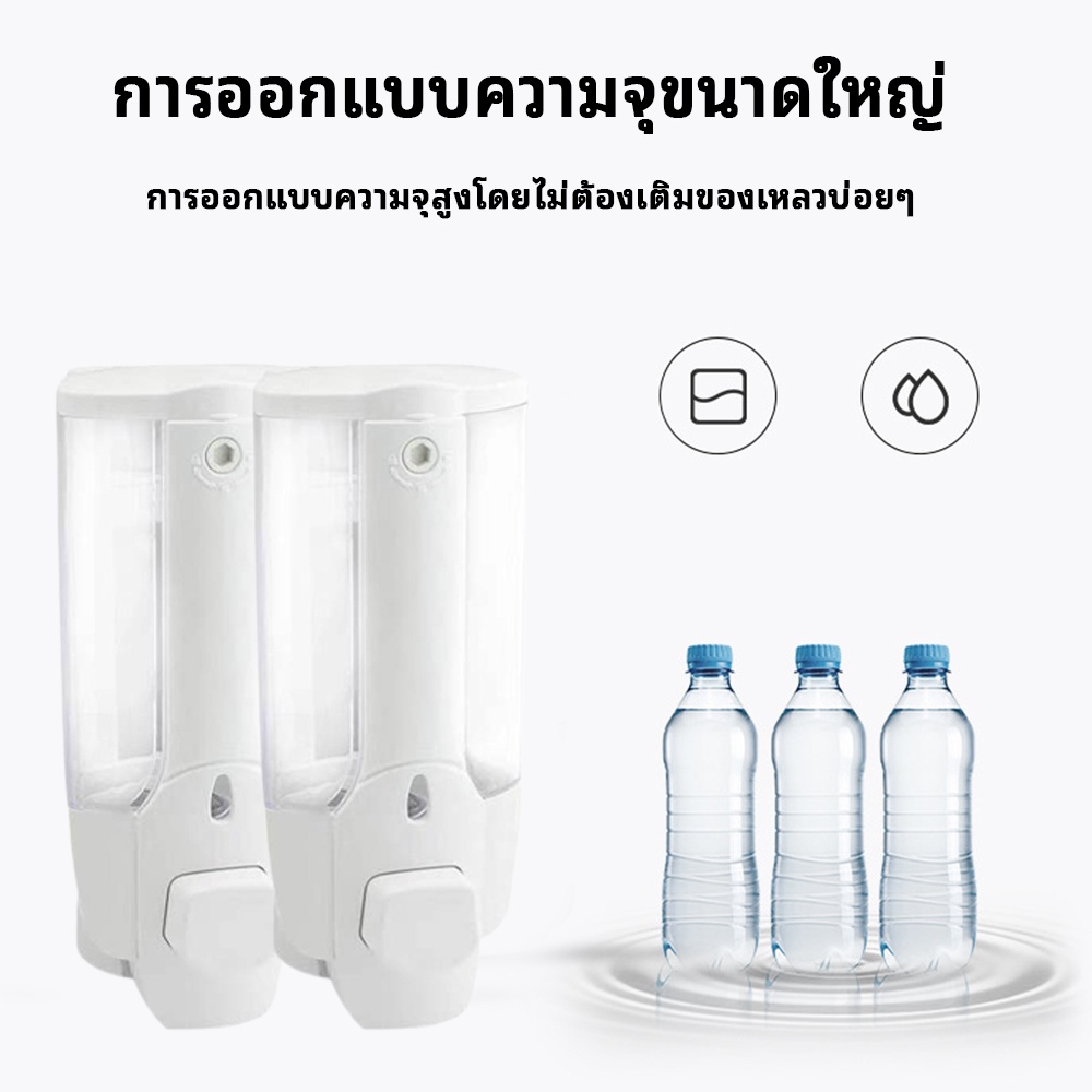 ที่กดสบู่เหลวติดผนัง-เครื่องกดสบู่-เครื่องกดสบู่เหลวติดผนัง-ขนาด-350ml