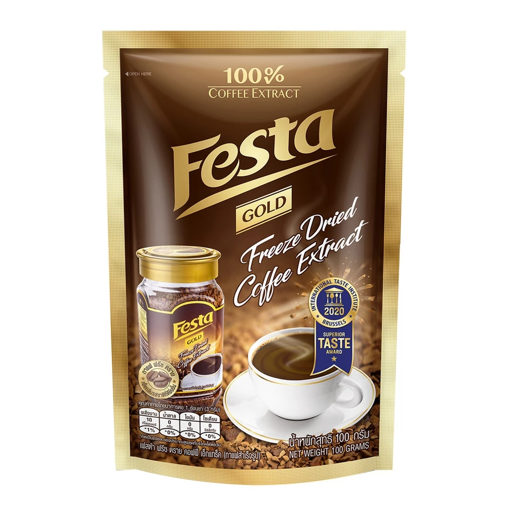 รีวิว กาแฟ Festa Gold