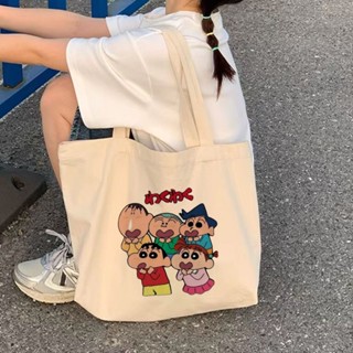 Bag girl 2022 new student Korean version one-shoulder canvas bag large capacity old Japanese handbag shopping bag