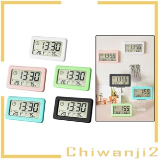 [Chiwanji2] นาฬิกาปลุกดิจิทัล แบบแขวน อุณหภูมิในร่ม สําหรับห้องเรียน บ้าน